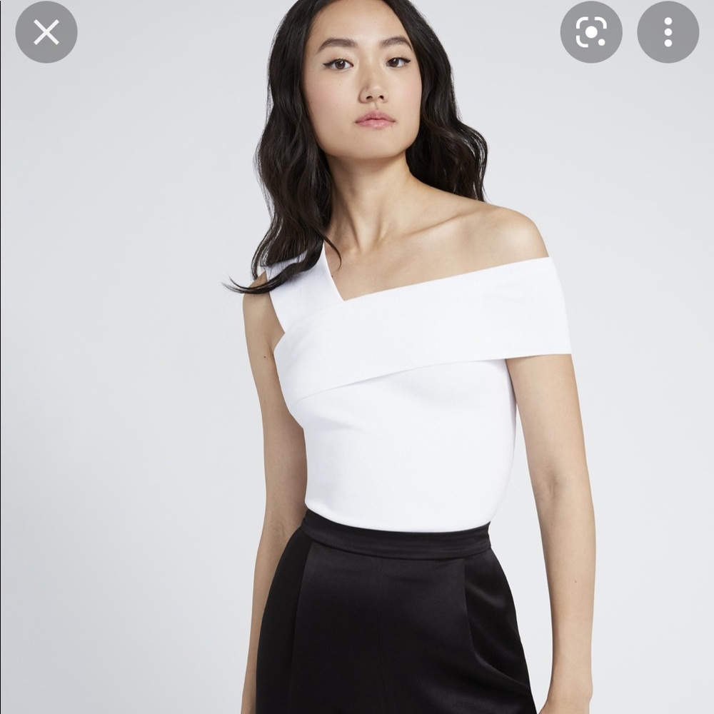 Alice + Olivia white top